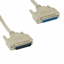 KNTK 3ft DB25 to DB25 Extension Cable RS232 Parallel Printer Serial SCSI M/F picture