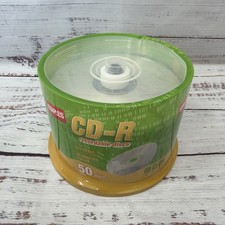 Staples CD-R Recordable Discs 50 Discs 80 Minutes 700MB Capacity 52X Speed picture