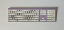 Jelly Comb K152B-2 Wireless Bluetooth Keyboard Lavender Preowned picture