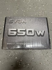 EVGA 650 N1 Power Supply 650W - Black (100-N1-0650-L1) Unopened picture