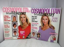 1997 SegaSoft Cosmopolitan Virtual Makeover & Style Pack - PC & Mac CD-ROM w/Box picture