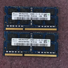 SK HYNIX 8GB (2x4GB) 2Rx8 PC3L-12800S DDR3L SODIMM Laptop Memory RAM picture