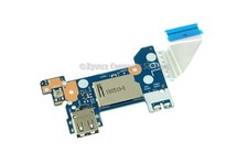 L23186-001 6050A2983901 GENUINE HP USB CARD READER BOARD14-CM 14-CM0012NR(CC415) picture