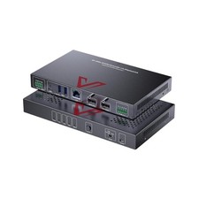 New - AV Access 4K USB C KVM Extender Dual Monitors 2 Hosts for Conference Room picture
