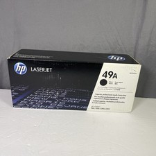 Genuine HP 49A Q5949A Black Toner Print Cartridge OEM Original 1160 1320 3390 picture