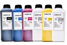 PREMIUM COMPATIBLE GARMENT INK FOR EPSON SURECOLOR F2270 (PIGMENT DTG) (1,000ML) picture