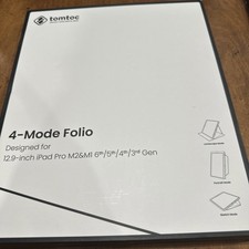 Tomtoc Smart 4-mode Folio Case for 12.9-inch iPad Pro 12.9-inch, M2&M1 White New picture