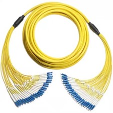 10M Fiber Optic Jumper 24 Fiber LC To LC Fan-Out Single-mode Cable Assemblies picture