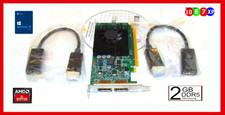 2GB DDR5 DUAL HDMI Video Card 50Watt Pkg. Includes 2 DP to HDMI adapters Dell HP picture