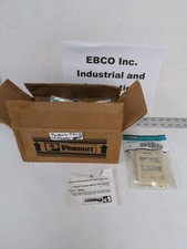 PANDUIT CFPE6EI MINI-COM FACEPLATE, SINGLE GANG, 6 MODULE, BOX OF 9 picture