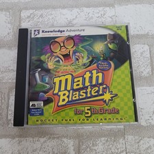 Math Blaster 5th Grade Educational Adventure PC CD Rom Windows 95 98 Power Mac picture