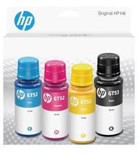 HP GT52 CMY/GT53XL Blk Ink Bottle 4-Pk picture