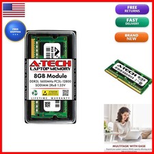 A-Tech 8GB DDR3/DDR3L 1600MHz SODIMM 1.35V Laptop Notebook RAM Memory picture