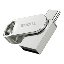 EAGET 2 in 1 USB-A USB-C Flash Drive 16GB 32GB 64GB UDP USB 2.0 OTG Thumb Drives picture