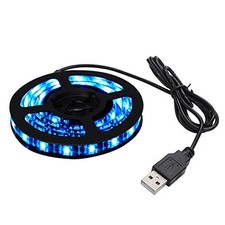 Kaito Denshi USB LED Strip Light 50cm 5V Waterproof Cuttable Blue Japan Import picture