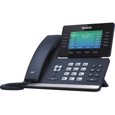 Yealink SIP-T54W IP Phone Corded/Cordless Wall Mountable Desktop Gray picture