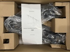Monoprice Dual Monitor Free Standing Desk Mount 15 13815 New In Box 15