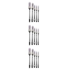 15Pcs Durable Detail Paint Brush Set for Walls Corners Trim and Furniture Edges picture