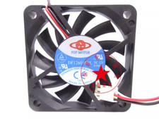 1PC TOP MOTOR DF126010BL 12V 0.18A 6cm 6010 Double Ball Cooling Fan picture