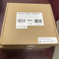 Tripp Lite U420F-10M-D3 USB-C AOC Cable (M/M) New, Open box.  picture