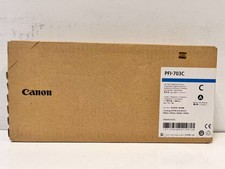Genuine Canon PFI703C Cyan Exp 11/2018 picture