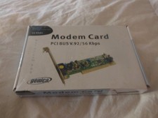 Genica 56K V.92  PCI DATA/FAX MODEM CARD A-1801 NEW IN BOX picture