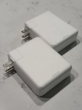 Lot Of 2 Apple 140W USB-C Power Adapter Wall Fast Charger A2452 MW2M3AM/A picture