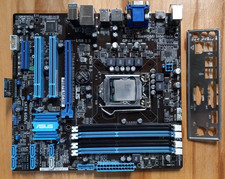 ASUS P8B75-M/CSM Motherboard Intel LGA1155 DDR3 w/ IO Shield & Pentium G640T picture
