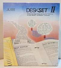 Deskset II by Atari Corp. for Atari ST/MEGA2/MEGA4 New Unopened picture