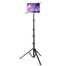 elitehood iPad Tripod Stand, Aluminum Alloy 7.9-11.9 inches, Black picture