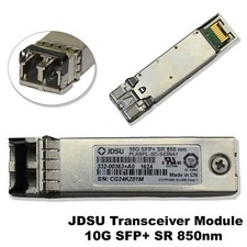 JDSU PLRXPL-SC-S43NA1 SFP+ 10Gb SR 850nm FC Transceiver 332-00363+A0 picture