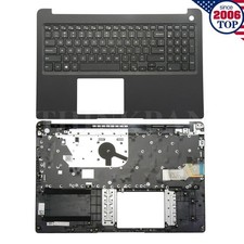 New Dell Latitude 3500 Palmrest Top Cover Case Backlit Keybaord 0XPXMR Black US picture