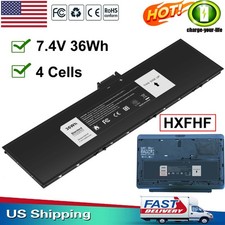 36Wh HXFHF Battery for Dell Venue 11 Pro 7130 7139 7140 Tablet PC VT26R 0VJF0X picture