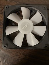 NZXT F120Q 120mm Quiet Airflow PC Case Fan Black 3 Pack picture