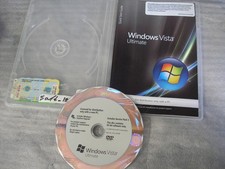 Microsoft Windows Vista Ultimate Full OEM 64 Bit Version x64 w/SP1 DVD MS WIN picture