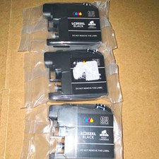 IKONG LC203XL Compatible Black Inkjet Ink Cartridges for Brother, 3 Pack picture