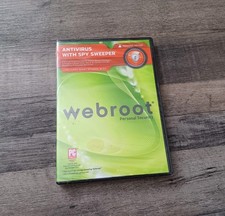NEW Webroot Antivirus with Spy Sweeper 2011 Personal Edition Factory Sealed PC picture