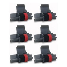 IR-40T x [6 Pack] Black and Red Ink Roller Ribbon Cartridge  picture