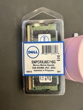 NWT Authentic Dell SNPCRXJ6C/16G -DDR4-3200 1.2V 260-PIN SODIMM MEMORY MODULE picture