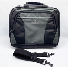 TARGUS CityLite CVR400 Briefcase 14 inch Laptop Bag Carry On - Gray Green Black picture