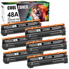 6PK CF248A 48A Toner Cartridge For HP LaserJet Pro M15a M15w M28a M28w MFP picture