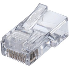 IDEAL Feed-Thru CAT5e RJ-45 8P8C Modular Plugs (85-372) (85372) picture