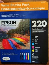 Genuine Epson 220 ink Cartridge Value Combo Pack Sealed picture