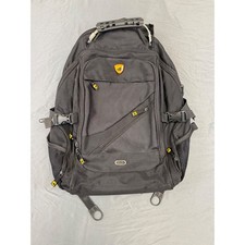 Guard Dog Black Ballistic Nylon Tactical Laptop Backpack Reinforced Handle *Read picture