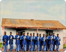 Buffalo Soldiers CivilWar Era  Mouse Pads Mousepads 9th Cavalry picture