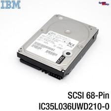 IBM ULTRASTAR IC35L036UWD210-0 36GB 3.5in 68-Pin SCSI 10K RPM Internal HDD picture