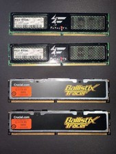 Crucial Ballistix Tracer DDR2 PC2-8500 8GB (4x2GB) 240-Pin DIMM and 2x Fatal1ty picture