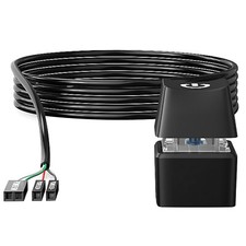 LED Computer Desktop Switch PC Motherboard External Power On/Off Button Cable m picture