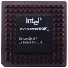 Intel 80486 Overdrive 50MHz SZ902 DX2ODP50 CPU Socket/Socket PGA168 Vintage Rare picture