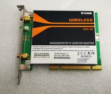 D-Link RANGEBOOSTER N DESKTOP WIFI PCI ADAPTER DWA-542 300Mbps - O42 picture